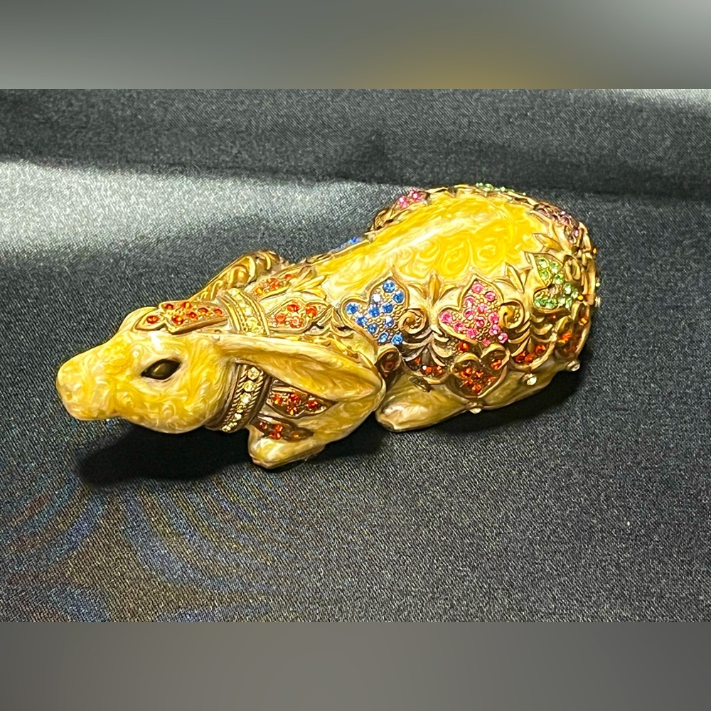*RARE* Vintage Edgar Berebi Rabbit Bunny Desk Accessory